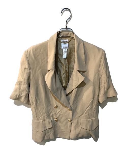 CELINE（セリーヌ）CELINE (セリーヌ) マカダムボタンスカートセットアップ ベージュ サイズ:42の古着・服飾アイテム