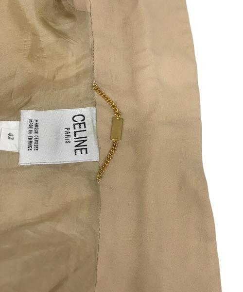 CELINE（セリーヌ）CELINE (セリーヌ) マカダムボタンスカートセットアップ ベージュ サイズ:42の古着・服飾アイテム
