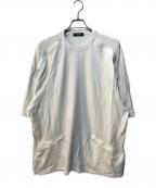 UNDERCOVERアンダーカバー）の古着「袖ジップ半袖BIGスウェット」｜ホワイト