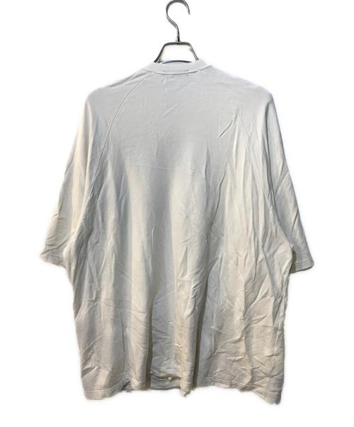 UNDERCOVER（アンダーカバー）UNDERCOVER (アンダーカバー) 袖ジップ半袖BIGスウェット ホワイト サイズ:2の古着・服飾アイテム