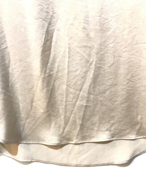 Drawing Numbers（ドローイングナンバーズ）Drawing Numbers (ドローイングナンバーズ) サテンボートブラウス ベージュ サイズ:38の古着・服飾アイテム