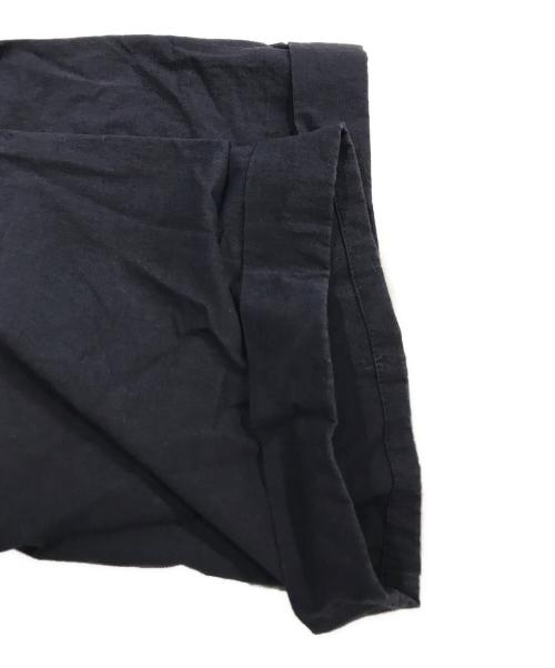 KAGURE（カグレ）KAGURE (カグレ) コットンヘンプワイドスリーブワンピース ネイビー サイズ:Freeの古着・服飾アイテム