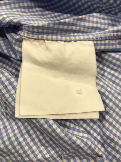 COMME des GARCONS HOMME（コムデギャルソン オム）COMME des GARCONS HOMME (コムデギャルソン オム) ギンガムチェックシャツ ブルー サイズ:Mの古着・服飾アイテム