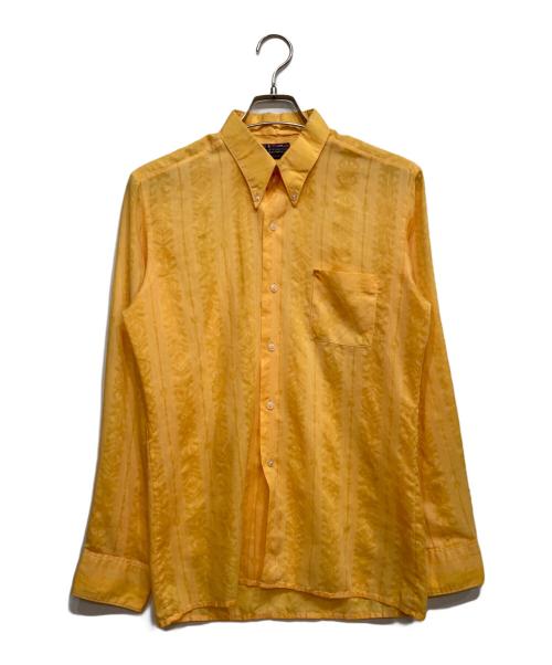 BUGELFREI（-）BUGELFREI (-) ヴィンテージシャツ イエロー サイズ:Freeの古着・服飾アイテム