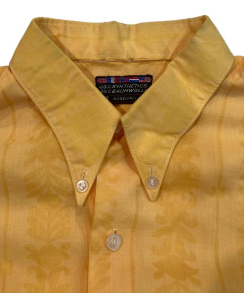 BUGELFREI（-）BUGELFREI (-) ヴィンテージシャツ イエロー サイズ:Freeの古着・服飾アイテム