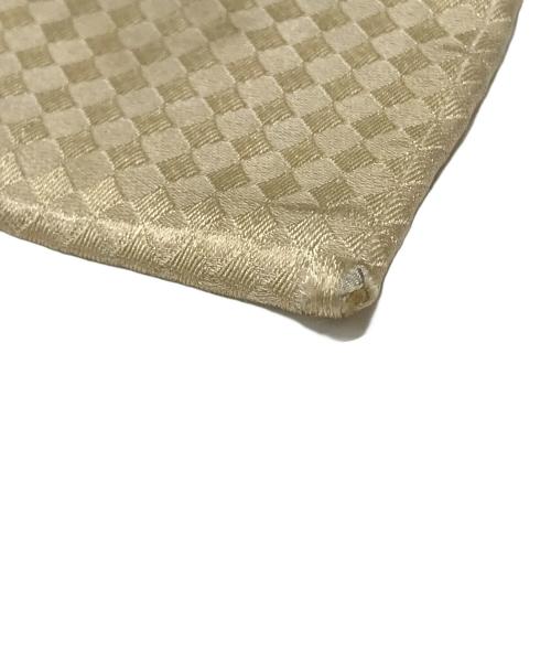 LOUIS VUITTON（ルイ ヴィトン）LOUIS VUITTON (ルイ ヴィトン) シルクネクタイ ゴールド サイズ:実寸参照の古着・服飾アイテム