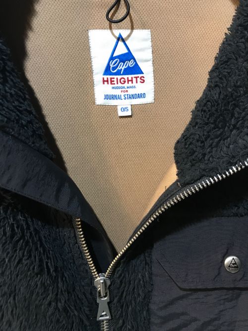 Cape HEIGHTS（ケープハイツ）Cape HEIGHTS (ケープハイツ) JOURNAL STANDARD (ジャーナル スタンダード) ボアコート ブラック サイズ:Sの古着・服飾アイテム