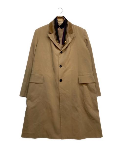 sacai（サカイ）sacai (サカイ) SUITING COAT ベージュ サイズ:2の古着・服飾アイテム
