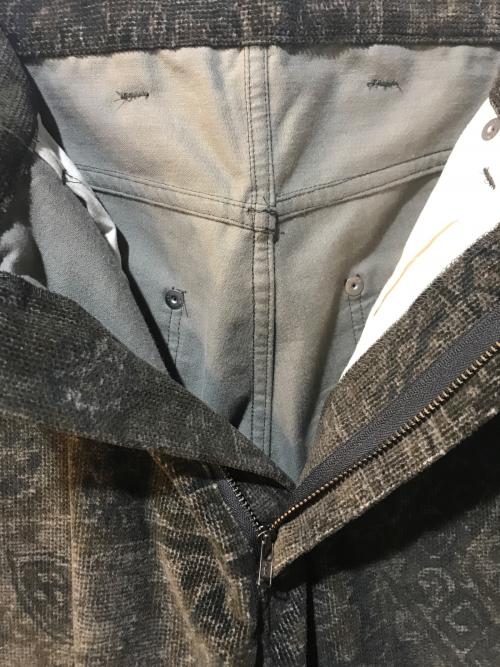 son of the cheese（（サノバチーズ））son of the cheese (サノバチーズ) DUDE PANTS グレー サイズ:Lの古着・服飾アイテム