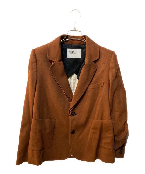 TOGA ARCHIVES（トーガアーカイブス）TOGA ARCHIVES (トーガアーカイブス) テーラードジャケット ブラウン サイズ:Mの古着・服飾アイテム