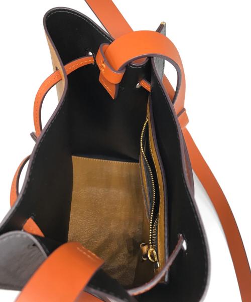 MARNI（マルニ）MARNI (マルニ) Museo Soft Mini Shoulder Bag ブラウン×グレーの古着・服飾アイテム