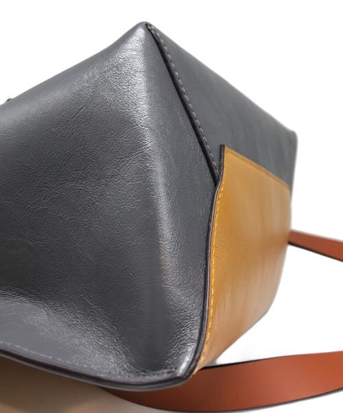 MARNI（マルニ）MARNI (マルニ) Museo Soft Mini Shoulder Bag ブラウン×グレーの古着・服飾アイテム