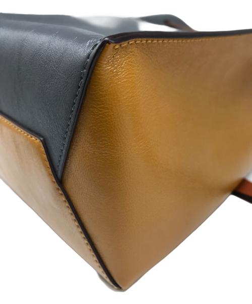 MARNI（マルニ）MARNI (マルニ) Museo Soft Mini Shoulder Bag ブラウン×グレーの古着・服飾アイテム