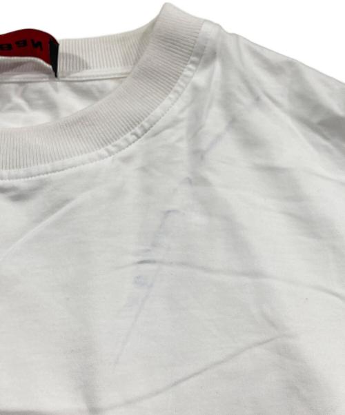 CABAN（キャバン）CABAN (キャバン) スビンコットン IBIZA アートフレームTシャツ ホワイト サイズ:Sの古着・服飾アイテム