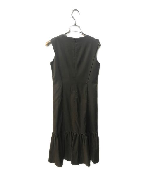 anuans（アニュアンス）anuans (アニュアンス) ボックスタックティアードワンピース ベージュ サイズ:Sの古着・服飾アイテム