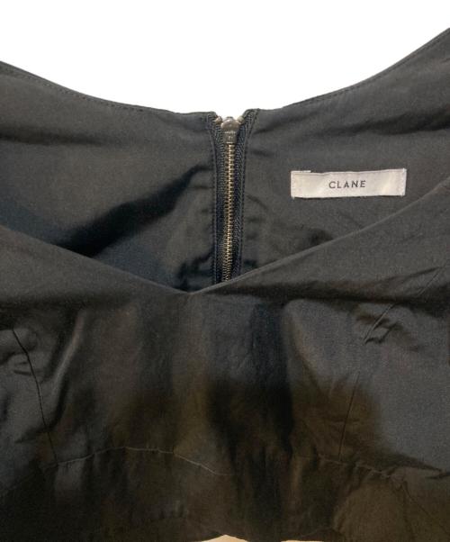 CLANE（クラネ）CLANE (クラネ) VOLUME PUFF SHORT TOPS ブラック サイズ:2の古着・服飾アイテム