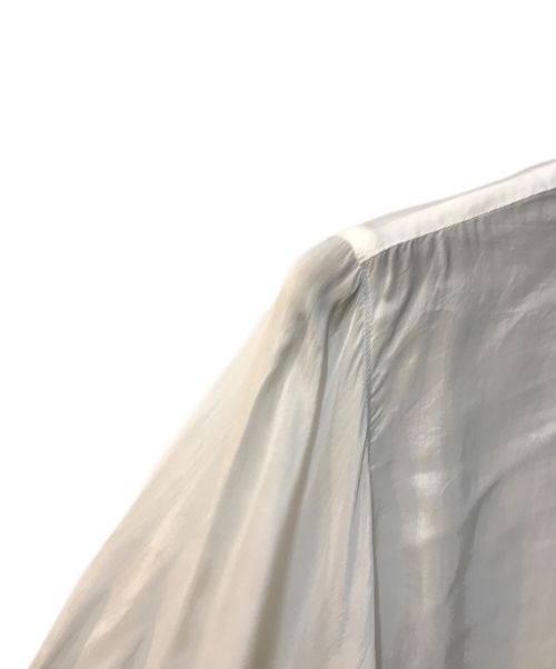 SUZUKI TAKAYUKI（スズキタカユキ）SUZUKI TAKAYUKI (スズキタカユキ) bishop-sleeve blouse ホワイト サイズ:Freeの古着・服飾アイテム