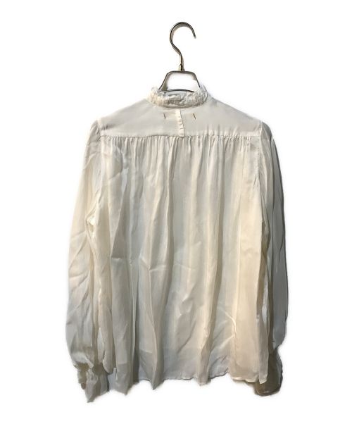 SUZUKI TAKAYUKI（スズキタカユキ）SUZUKI TAKAYUKI (スズキタカユキ) bishop-sleeve blouse ホワイト サイズ:Freeの古着・服飾アイテム