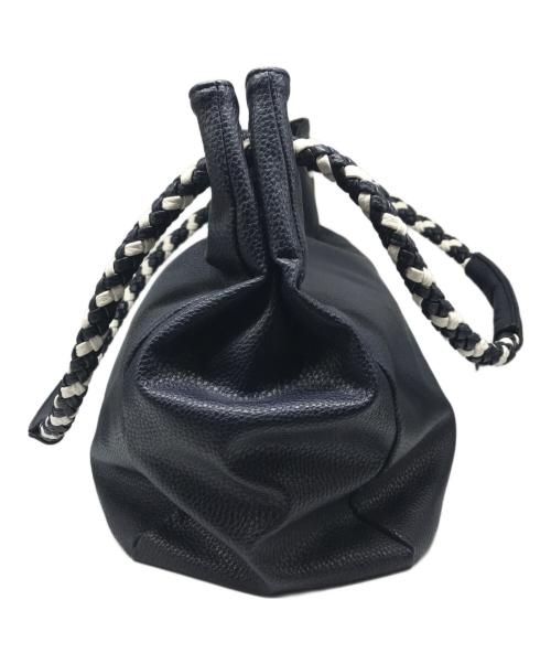 KITAMURA（キタムラ）KITAMURA (キタムラ) ANCHOR-K ハンドバッグ ネイビーの古着・服飾アイテム