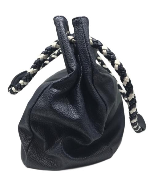 KITAMURA（キタムラ）KITAMURA (キタムラ) ANCHOR-K ハンドバッグ ネイビーの古着・服飾アイテム