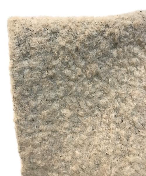 MAISON LENER（メゾン レネール）MAISON LENER (メゾン レネール) アルパカウールスタンドカラーコート アイボリー サイズ:Sの古着・服飾アイテム