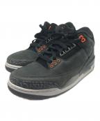 NIKEナイキ）の古着「JORDAN 3 RETRO スニーカー」｜ブラック
