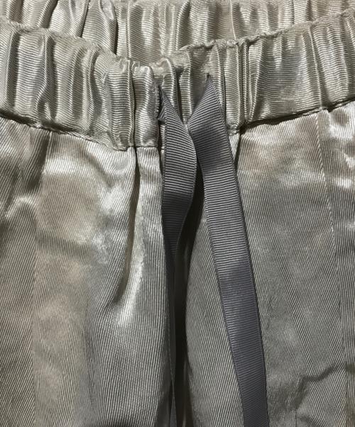MANOF（マノフ）MANOF (マノフ) SIDE LINE SPORTS SATIN PANTS ベージュ サイズ:S 未使用品の古着・服飾アイテム