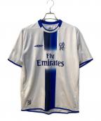 UMBROアンブロ）の古着「チェルシーゲームシャツ」｜ホワイト