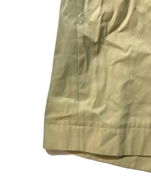 ebure（エブール）ebure (エブール) クリアコットンツイル ステンカラーコート グリーン サイズ:36の古着・服飾アイテム