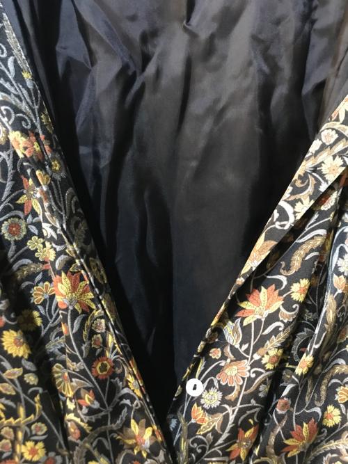 A PUPIL（アピューピル）A PUPIL (アピューピル) FLOWER PRINT MAXI DRESS ブラック サイズ:Sの古着・服飾アイテム