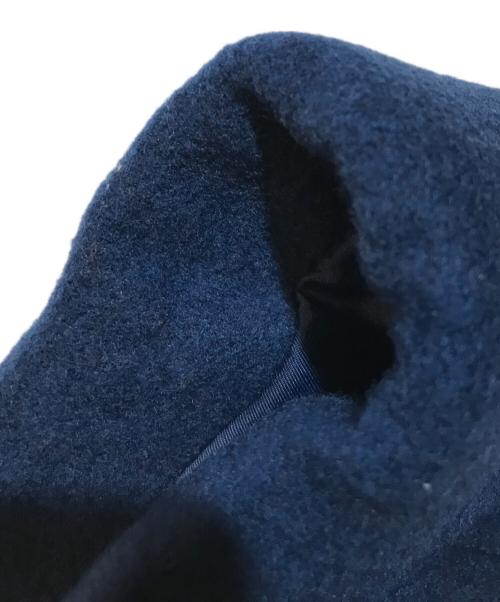 MAX&Co.（マックスアンドコー）MAX&Co. (マックスアンドコー) ビッグカラーチェスターコート ブルー サイズ:Sの古着・服飾アイテム