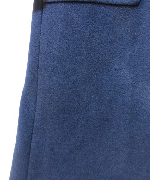 MAX&Co.（マックスアンドコー）MAX&Co. (マックスアンドコー) ビッグカラーチェスターコート ブルー サイズ:Sの古着・服飾アイテム