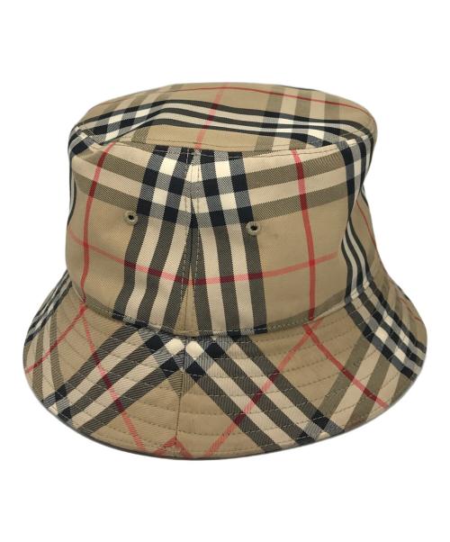 BURBERRY LONDON（バーバリーロンドン）BURBERRY LONDON (バーバリーロンドン) ノヴァチェックバケットハット ベージュの古着・服飾アイテム