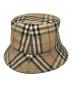 BURBERRY LONDON (バーバリーロンドン) ノヴァチェックバケットハット ベージュ：16000円