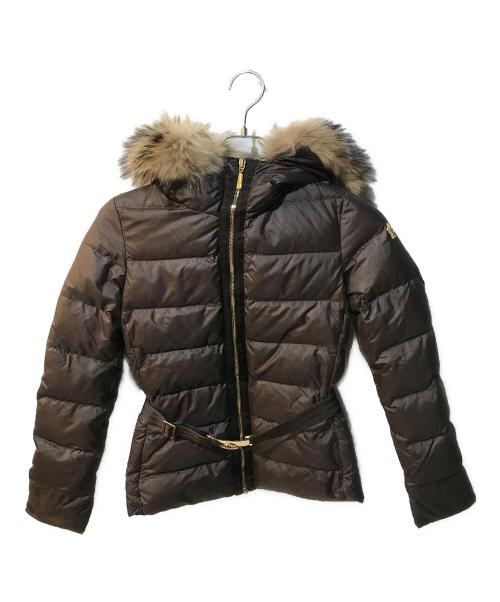 MONCLER（モンクレール）MONCLER (モンクレール) ANGERS ダウンジャケット ブラウンの古着・服飾アイテム
