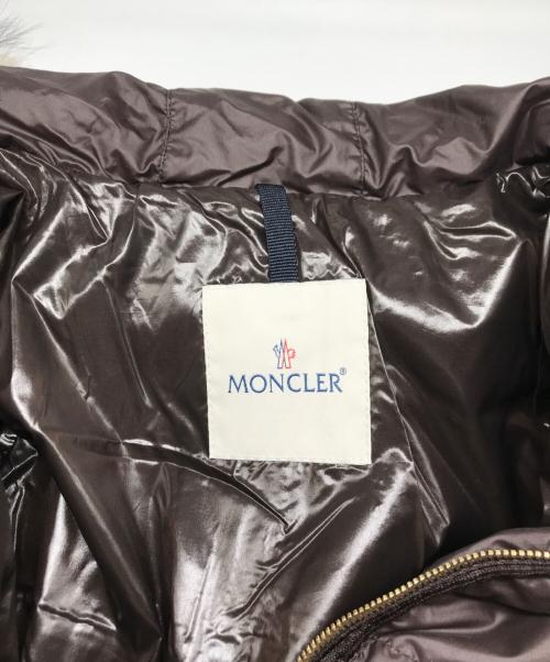 MONCLER（モンクレール）MONCLER (モンクレール) ANGERS ダウンジャケット ブラウンの古着・服飾アイテム