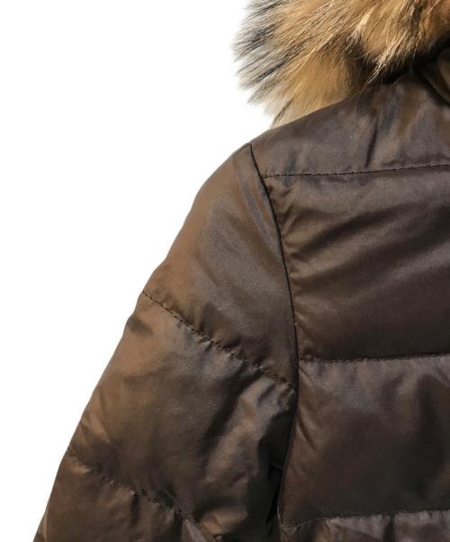 MONCLER（モンクレール）MONCLER (モンクレール) ANGERS ダウンジャケット ブラウンの古着・服飾アイテム
