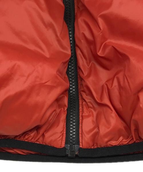 FIRST DOWN（ファーストダウン）FIRST DOWN (ファーストダウン) DOWN VEST NYLON TAFFETA レッド サイズ:Lの古着・服飾アイテム