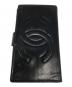 CHANEL (シャネル) ココマーク 長財布 ブラック：18000円