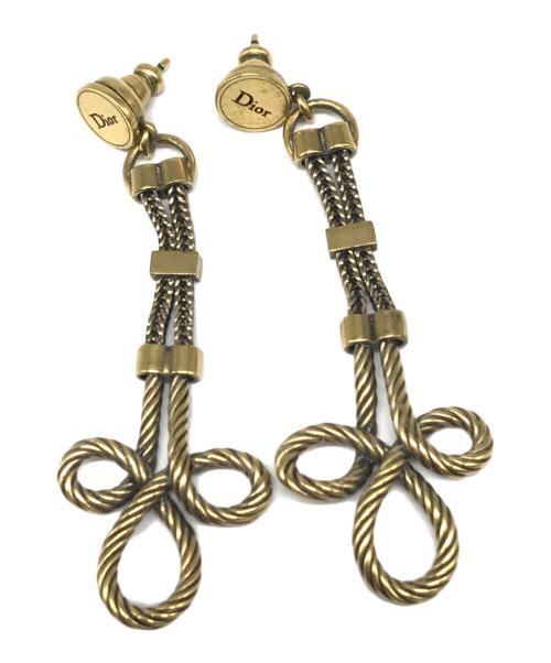 Dior（ディオール）Dior (ディオール) ピアス ゴールドの古着・服飾アイテム