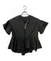 BARNYARDSTORM（バンヤードストーム）の古着「半袖ブラウス」｜ブラック