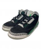 NIKEナイキ）の古着「Air Jordan 3 "Pine Green"」｜グリーン