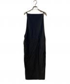 AURALEEオーラリー）の古着「Super Fine Tropical Wool Dress」｜ネイビー