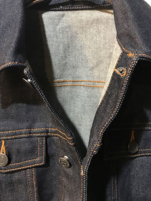 A.P.C.（アーペーセー）A.P.C. (アーペーセー) BLOUSON BRANDY STRETCH インディゴ サイズ:S 未使用品の古着・服飾アイテム