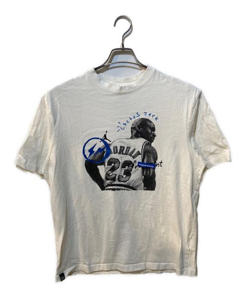 JORDAN（ジョーダン）JORDAN (ジョーダン) JORDAN FRAGMENT DESIGN TRAVIS SCOTT ホワイト サイズ:Mの古着・服飾アイテム