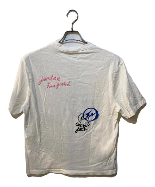 JORDAN（ジョーダン）JORDAN (ジョーダン) JORDAN FRAGMENT DESIGN TRAVIS SCOTT ホワイト サイズ:Mの古着・服飾アイテム