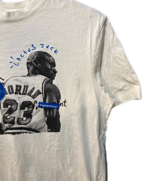 JORDAN（ジョーダン）JORDAN (ジョーダン) JORDAN FRAGMENT DESIGN TRAVIS SCOTT ホワイト サイズ:Mの古着・服飾アイテム