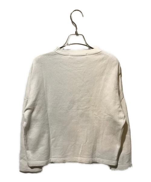 R&D.M.Co-OLDMAN'S TAILOR（オールドマンズテイラー）R&D.M.Co-OLDMAN'S TAILOR (オールドマンズテイラー) スウェット ホワイト サイズ:FREEの古着・服飾アイテム