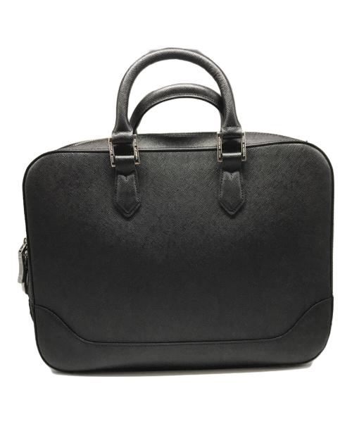 PELLE MORBIDA（ペッレモルビダ）PELLE MORBIDA (ペッレモルビダ) ブリーフケース ブラックの古着・服飾アイテム