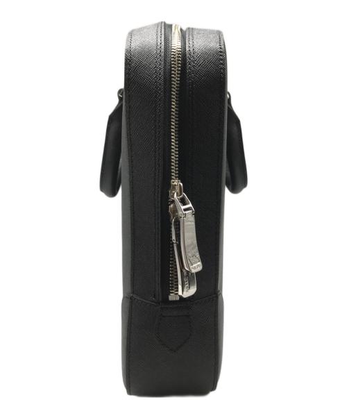 PELLE MORBIDA（ペッレモルビダ）PELLE MORBIDA (ペッレモルビダ) ブリーフケース ブラックの古着・服飾アイテム